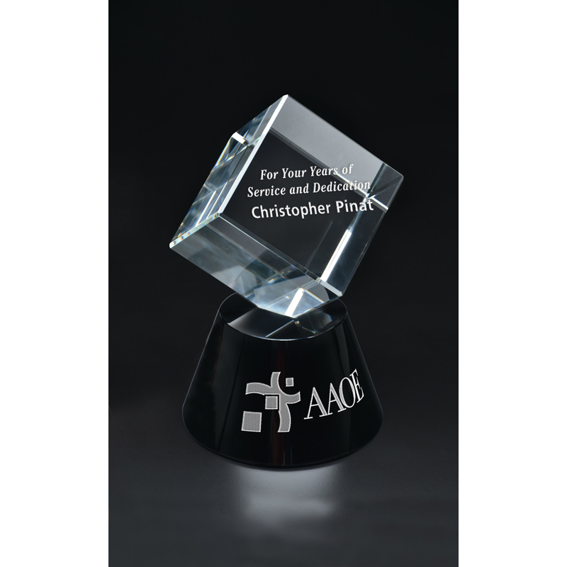 Tilting Cube on Base