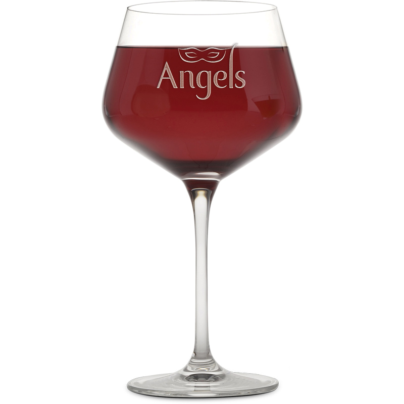 23 oz. Rona Burgundy - Deep Etched