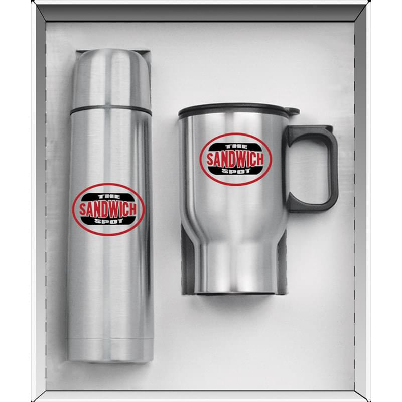 Two Piece Stainless Steel City Super Saver Set