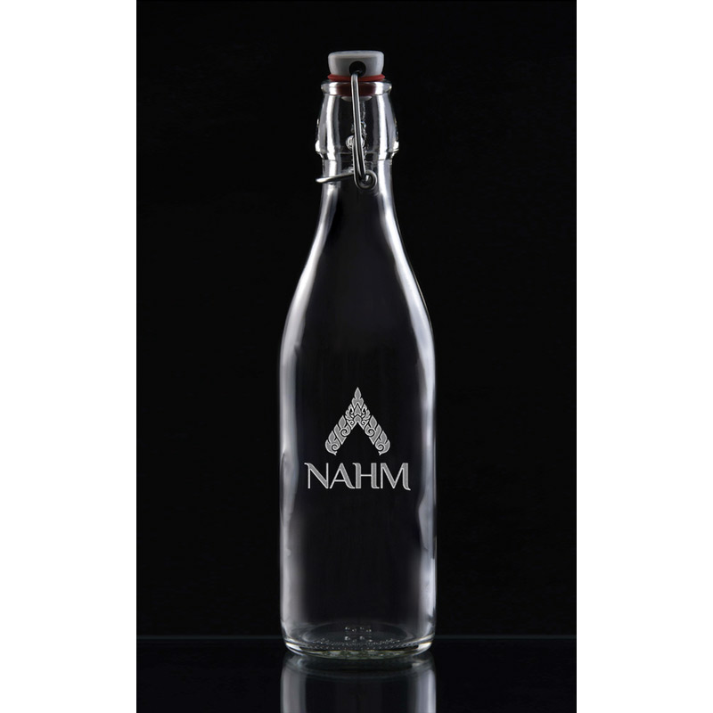 1/2 Liter Giara Bottle - Deep Etched