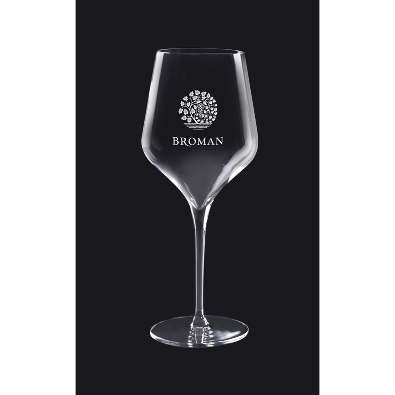 16 oz. Prism Collection White Wine - Deep Etched
