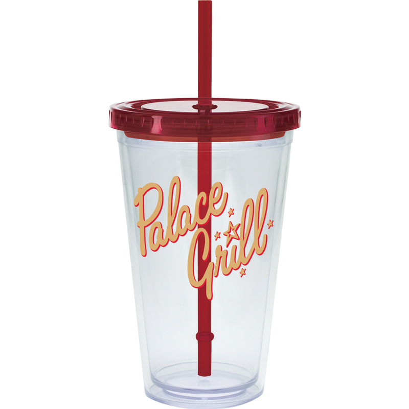20 oz. Large Carnival Cup - Color Lid and Straw
