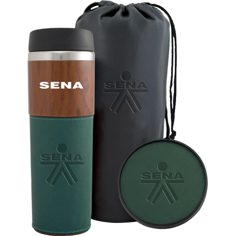 14 oz. Alta Woodgrain Tumbler Gift Set