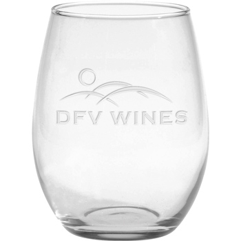 21 oz. Stemless White Wine - Deepe Etched